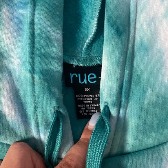Rue 21 Tie Dye Sweatshirt Size 3xl - Picture 3 of 4